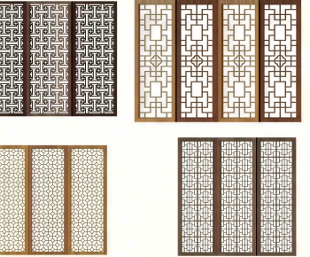 New Chinese Style Partition-ID:499284037