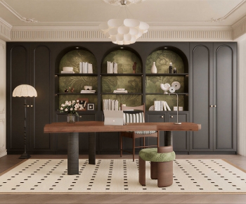 French Style Study Space-ID:767472981