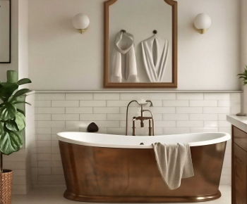 Retro Style TOILET-ID:163409714