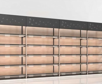 Modern Supermarket Shelf-ID:671742928