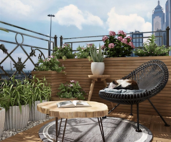Modern Leisure Balcony-ID:733155016