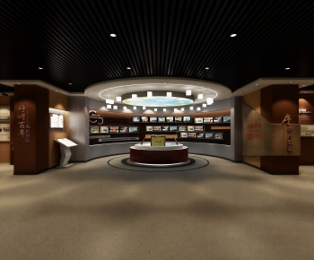 Modern Exhibition Hall-ID:141495946
