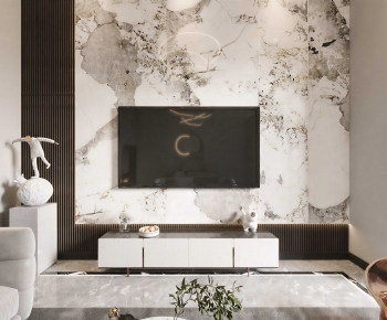 Modern A Living Room-ID:892750985