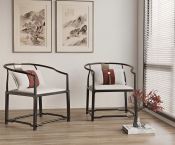 New Chinese Style Lounge Chair-ID:500838992