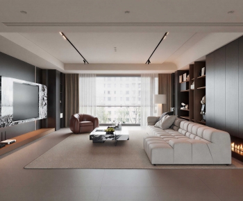 Modern A Living Room-ID:263628961
