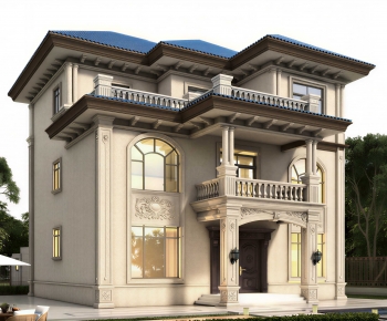 European Style Detached Villa-ID:654256119