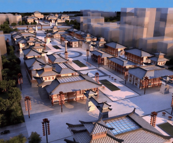 New Chinese Style Commercial Street-ID:838968992