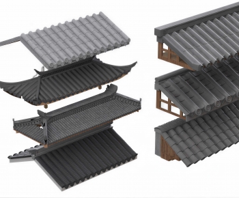 Chinese Style Building Component-ID:862184059