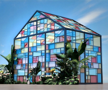 Modern Glass Sunshine Room-ID:794243104