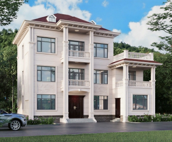 New Chinese Style Detached Villa-ID:859112987
