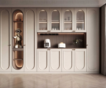 French Style Wine Cabinet-ID:157990938