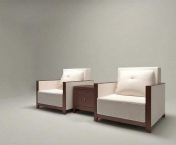 New Chinese Style Single Sofa-ID:920475018