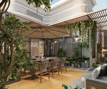 Nordic Style Courtyard/landscape-ID:102639291