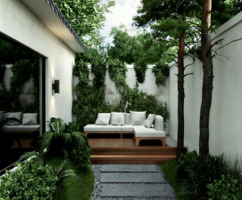 Modern Courtyard/landscape-ID:294332982
