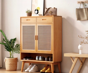 Nordic Style Shoe Cabinet-ID:742963085
