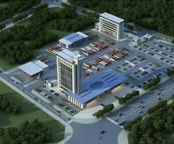 Modern Architectural Bird's-eye View Planning-ID:571661054