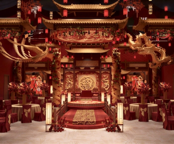 Chinese Style Banquet Hall-ID:661420119