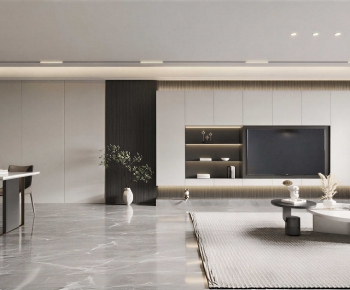 Modern A Living Room-ID:709439997