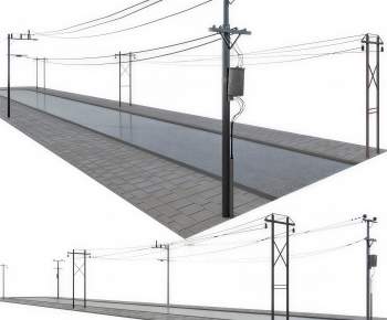 Modern Building Component-ID:322267067