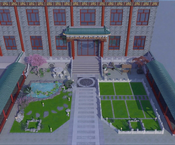 Chinese Style Courtyard/landscape-ID:948859936