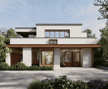 Modern Appearance Of Commercial Building-ID:525747061