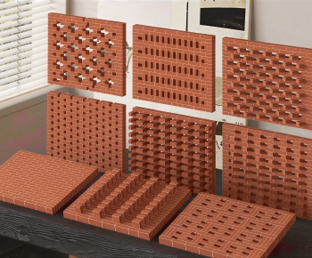 Modern Cement Brick Screen Partition-ID:818892965