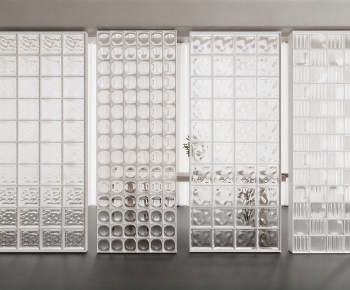 Modern Glass Screen Partition-ID:562720061