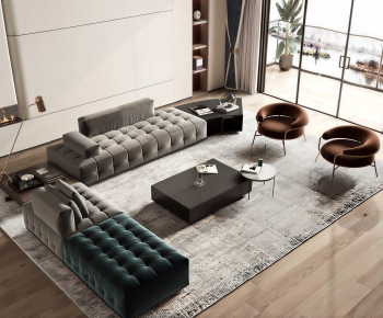 Modern Sofa Combination-ID:989905122