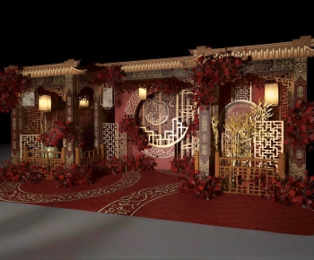 Chinese Style Banquet Hall-ID:852418905