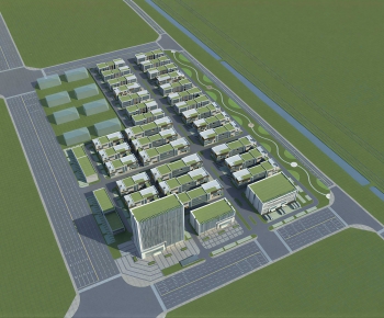 Modern Architectural Bird's-eye View Planning-ID:465075978