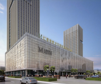Modern Appearance Of Commercial Building-ID:932534935