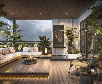 Modern Leisure Balcony-ID:139292965