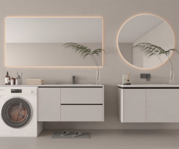 Modern Bathroom Cabinet-ID:680980718