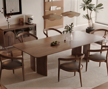 Modern Dining Table And Chairs-ID:903172026