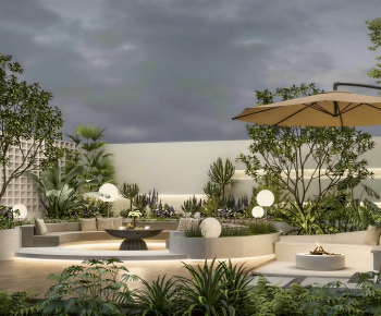 Modern Courtyard/landscape-ID:866818902
