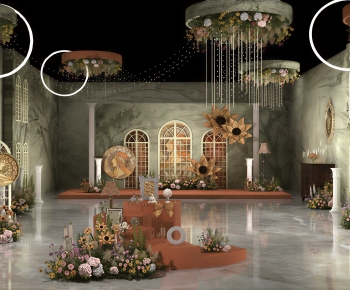 Modern Banquet Hall-ID:249897008
