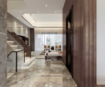 Modern Hallway-ID:688460115
