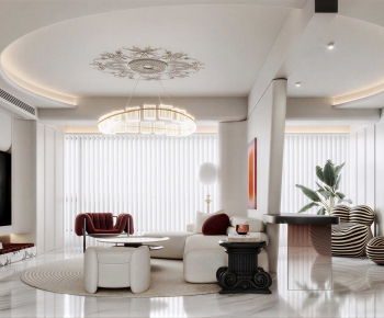 French Style A Living Room-ID:297020912