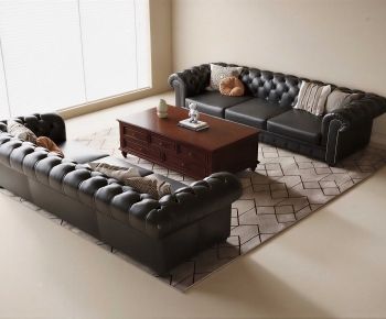 American Style Sofa Combination-ID:988682034
