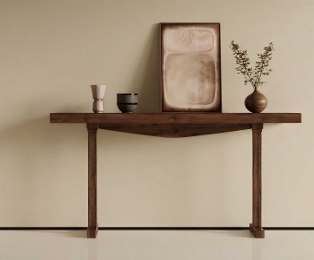 Wabi-sabi Style Console-ID:519423965