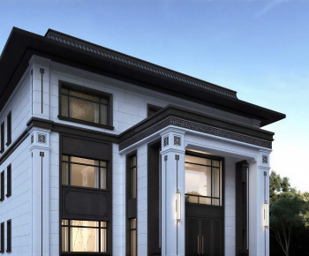 New Chinese Style Detached Villa-ID:457043896