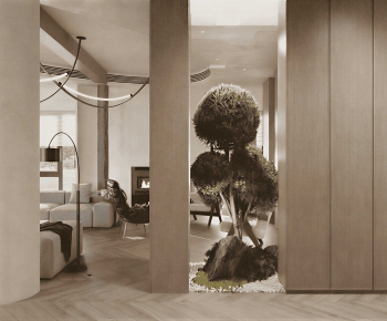 Modern Hallway-ID:814323905