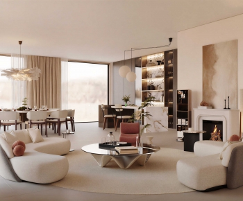 Modern A Living Room-ID:809516919