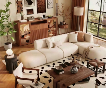 Modern Sofa Combination-ID:343403105