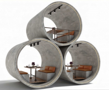 Modern Dining Table And Chairs-ID:755330098