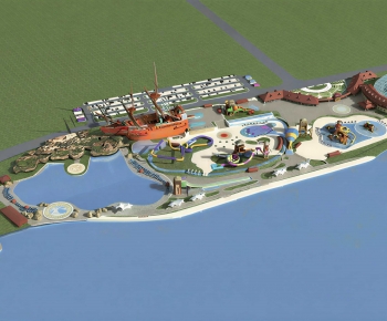 Modern Architectural Bird's-eye View Planning-ID:477961067
