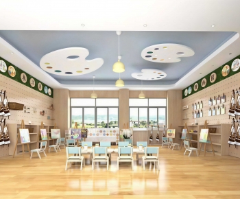 Modern Kindergarten Classrooms-ID:677550087
