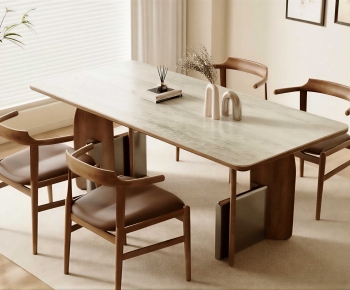Modern Dining Table And Chairs-ID:255290035