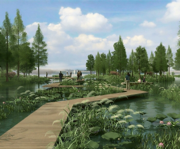 Modern Park Landscape-ID:336089135