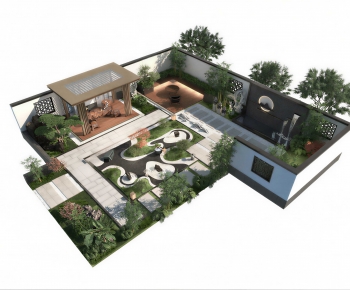 New Chinese Style A Bird's-eye View Of Home Decoration-ID:650301051